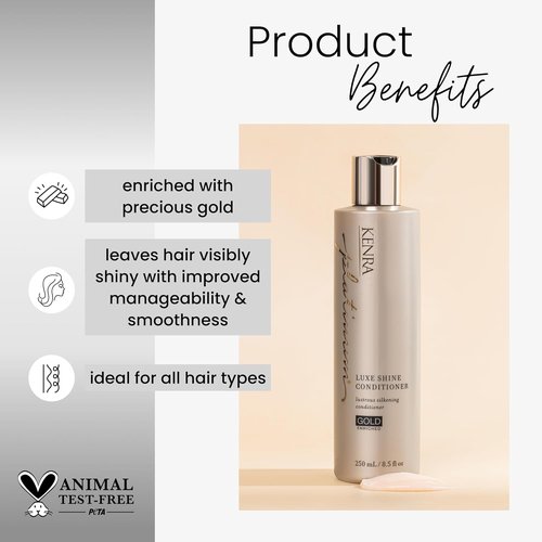 Platinum Luxe | Shine Conditioner for Silky Smooth Hair - 12 oz