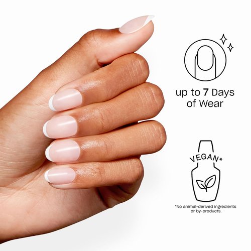 OPI Sticking Point - Instant No Glue Press On Nails | 30 Count with Adhesive Tabs | Short Round, Almond & Squoval Styles