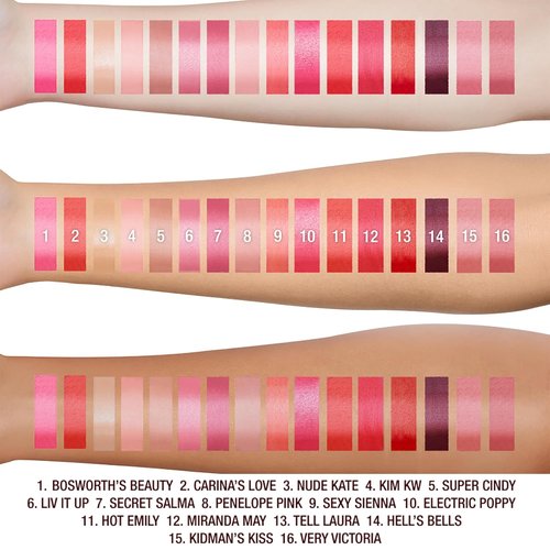 Charlotte Tilbury Hot Lips Lipstick - Hydrating, Long-Lasting Formula with Orchid Extract - Buildable Satin Finish
