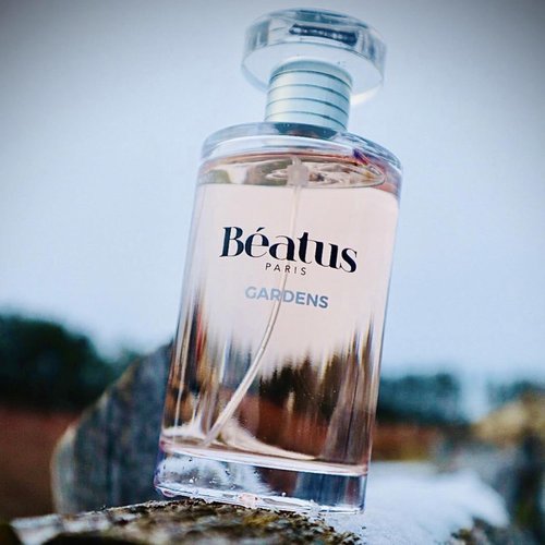 Beatus Paris Gardens Luxury Perfume for Women - Long-Lasting Eau de Parfum with Spicy Rose & Jasmine - Travel Size 3.4 oz