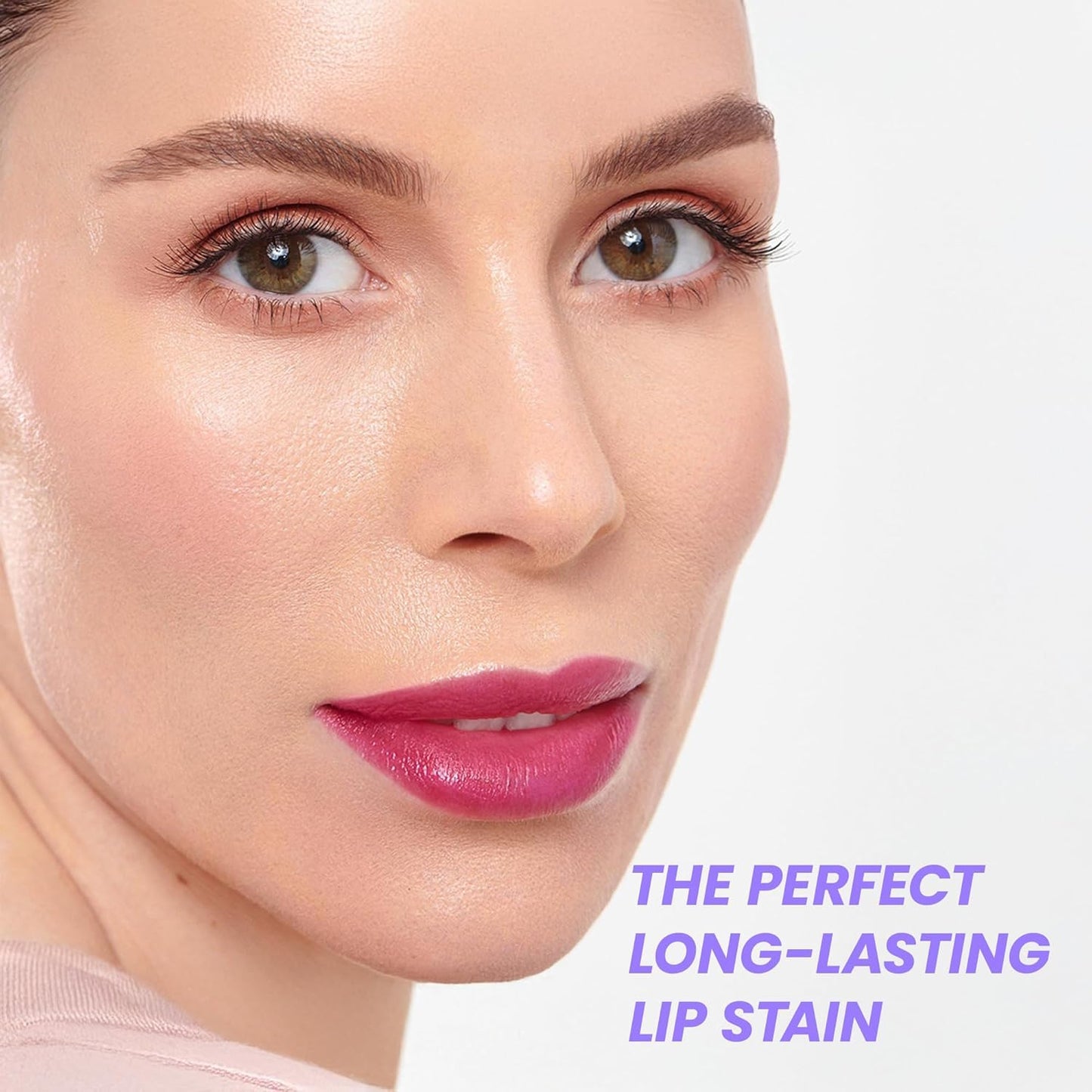Wonderskin Wonder Blading Lip Stain Kit - Long-Lasting Waterproof Pink Tint | Peel-Off Masque (Neon Rose)