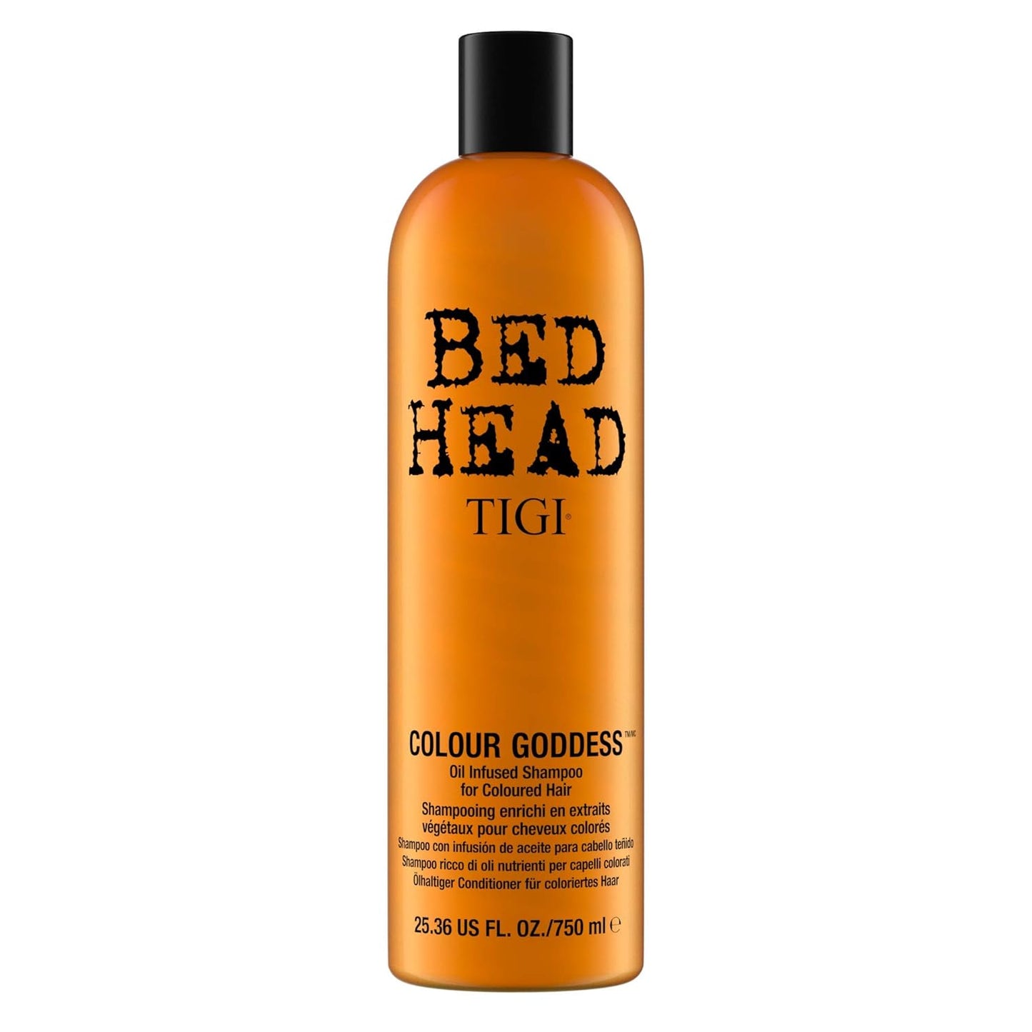 TIGI Bed Head Colour Goddess Shampoo & Conditioner Set - Color Protectant Hair Care Duo, 25.35 fl oz (Pack of 4)
