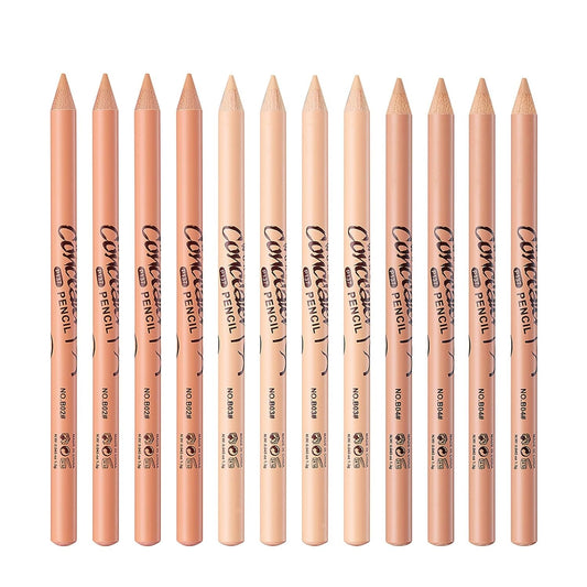 Skiennix Wonder Concealer Pencil - 12 Pcs Face Concealer Set | Evens Skin Tone & Hides Blemishes