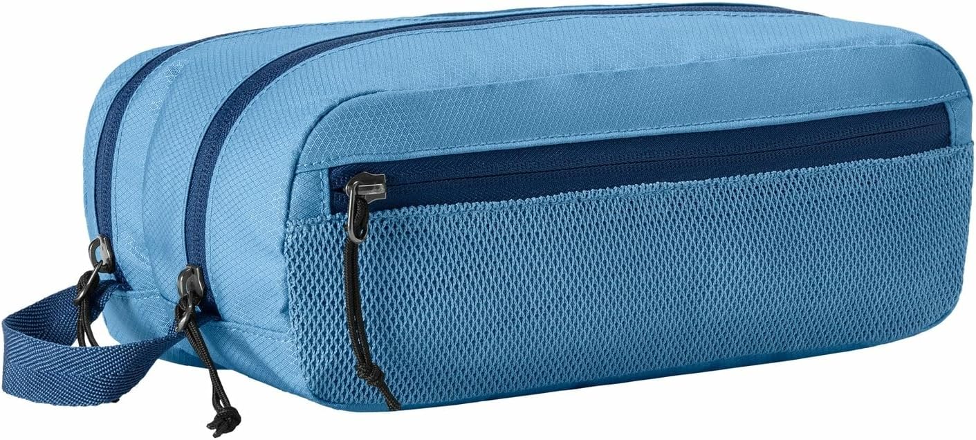 Eagle Creek Pack-It Reveal Quick Trip Toiletry Bag - Dual-Compartment Design | Water-Resistant, Quick-Drying - Blue Dawn