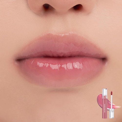 rom&nd Glasting Water Tint 14 Mauve Moon - Long-Lasting Hydrating Lip Stain | Non-Sticky Glossy Finish