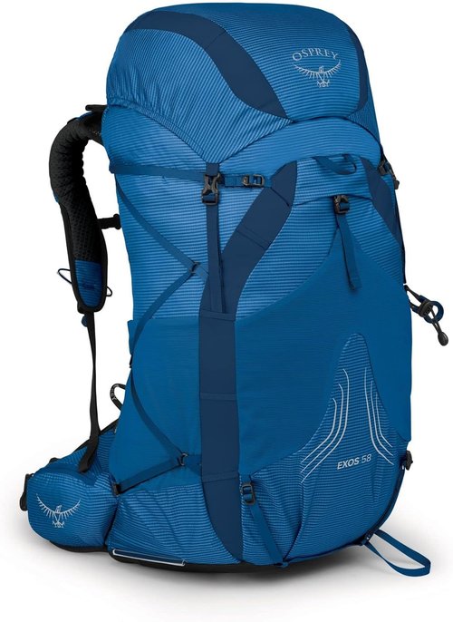 Osprey Exos 58 Ultralight Men's Backpacking Pack - Lightweight & Durable Design