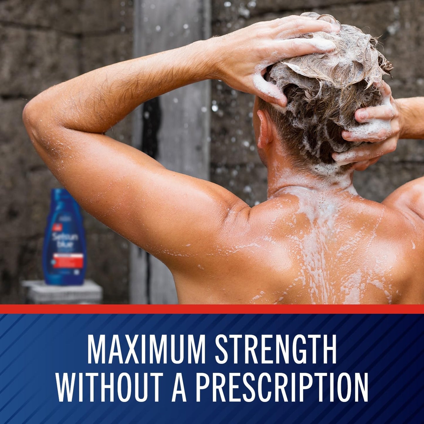 Selsun Blue Medicated Antidandruff Shampoo - Maximum Strength Scalp Treatment with Selenium Sulfide | 11 fl. oz.