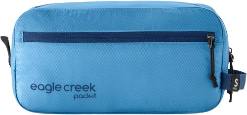 Eagle Creek Pack-It Isolate Quick Trip - Compact Water-Resistant Travel Toiletry Bag - Small - Blue Dawn