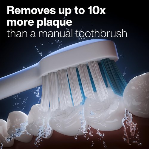 Aquasonic Duo Electric Toothbrush - Dual Handle Ultra Whitening | 40,000 VPM, 3 Modes, 10 Brush Heads & 2 Cases