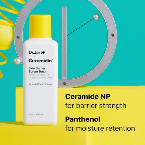 Dr.Jart+ Ceramidin Face Serum Toner - Skin Barrier Repair with Ceramides | Milky Formula, 5.07 Fl Oz