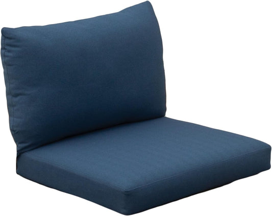 Tommy Bahama Outdoor Lounge Chair Cushion Set - Sunbrella® Fabric, Bamboo Bay Cobalt Color