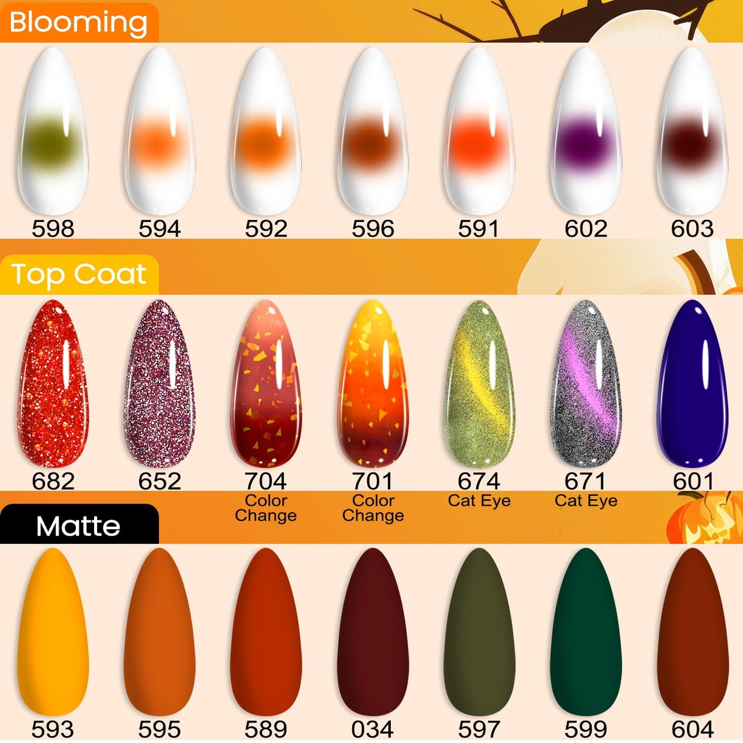 Lavender Violets 49 PCS Gel Nail Polish Set,45 Colors Summer Neon Glow in the Dark Effect with Nail Primer,Builder Base Coat,Glossy,Matte Top Coat Red Jelly Nude Glitter New Year Gifts for Women A950