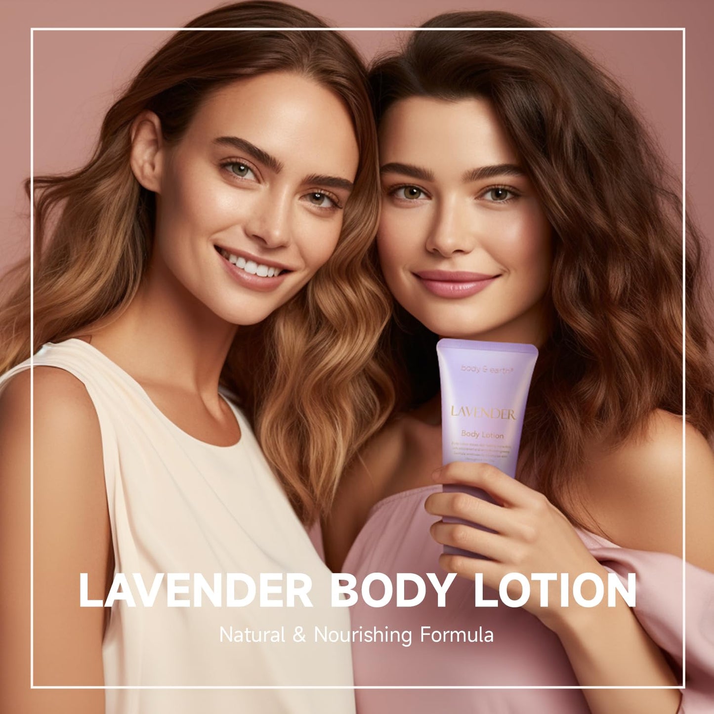 Spa Gifts for Women, Lavender Gift Set, Body & Earth 6 Pcs Bath Gift Sets, Self Care Gifts, Birthday Gifts for Women, Relaxing Spa Set,Christmas Gifts