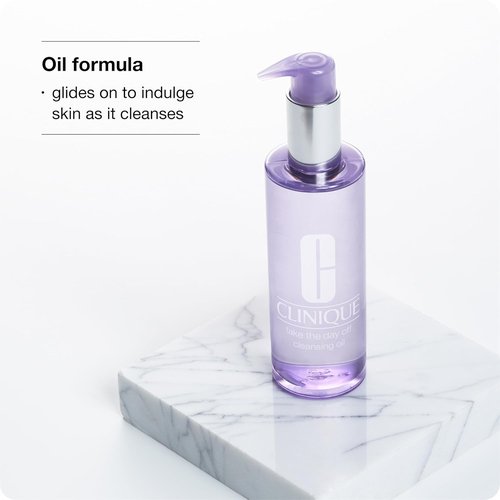 Clinique Take The Day Off Cleansing Oil - Gentle Makeup Remover for All Skin Types | 6.7 Fl Oz