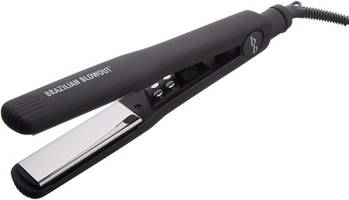 Prodigital Titanium Flat Iron - 1 1/4 Inch Brazilian Blowout Styling Tool for Sleek Hair