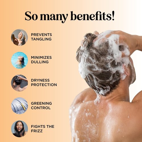 Regine Switzerland Pre Swim Chlorine Hair Protection Treatment - Protects Against Dryness & Color Fading | 8 Fl Oz
