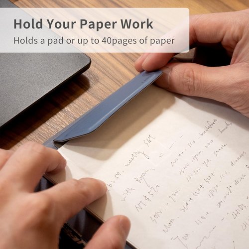 LHiDS Magnetic Business Portfolio | A5 Resume Padfolio with Clipboard & Card Holder - Apricot Color