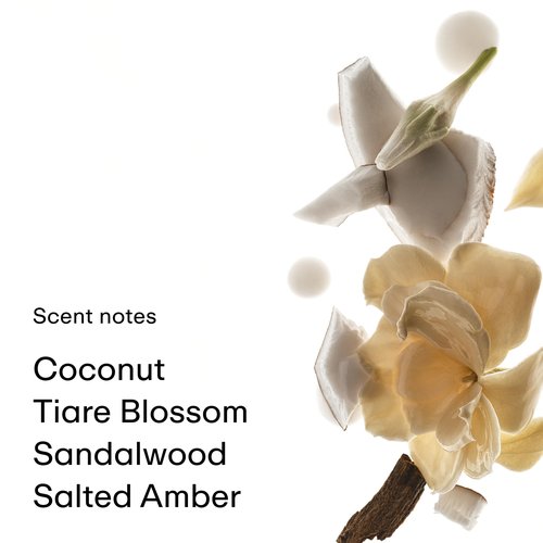 PHLUR Coconut Skin Body Mist, 8 Fl Oz – Hair and Body Perfume for Women, Body Spray with Fresh Coconut, Caramel, and White Florals with Sandalwood & Salted Amber Fragrance