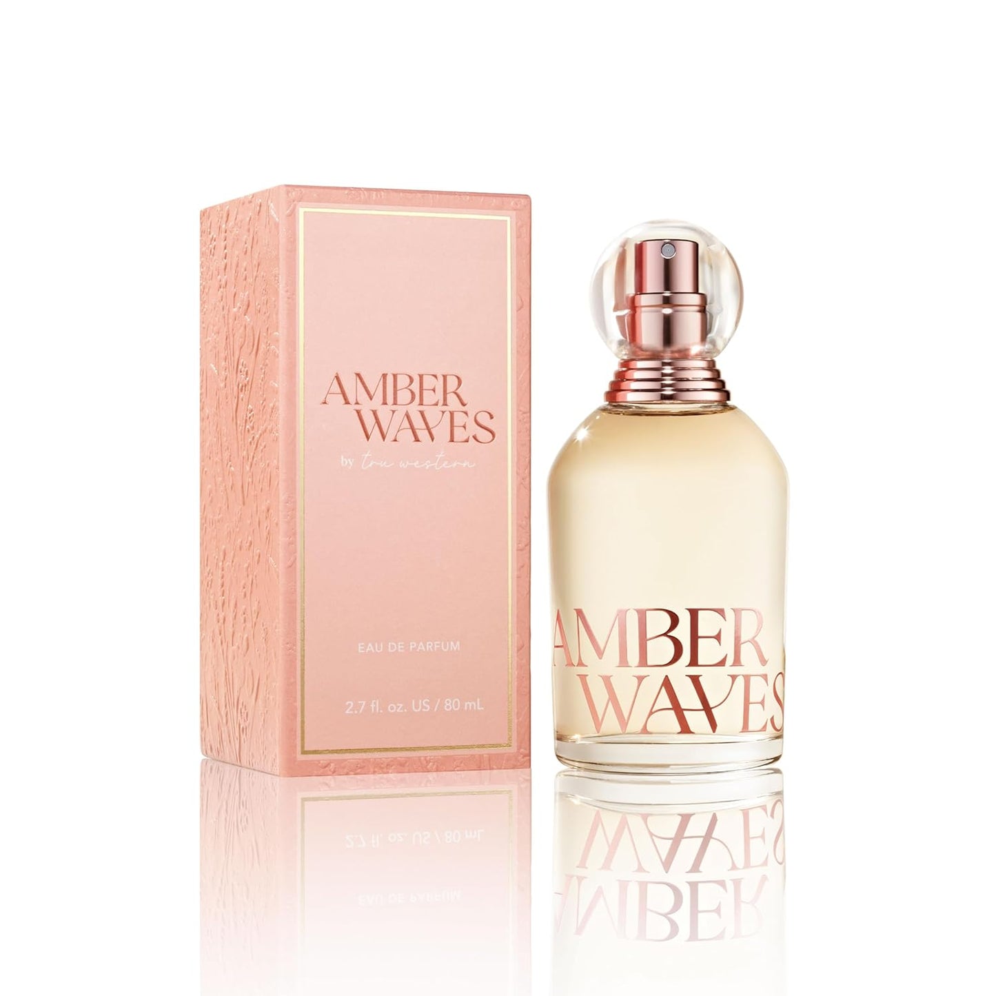 Tru Western Amber Waves Eau de Parfum - Bold & Earthy Women's Fragrance | 2.7 fl oz, Long-Lasting Scent