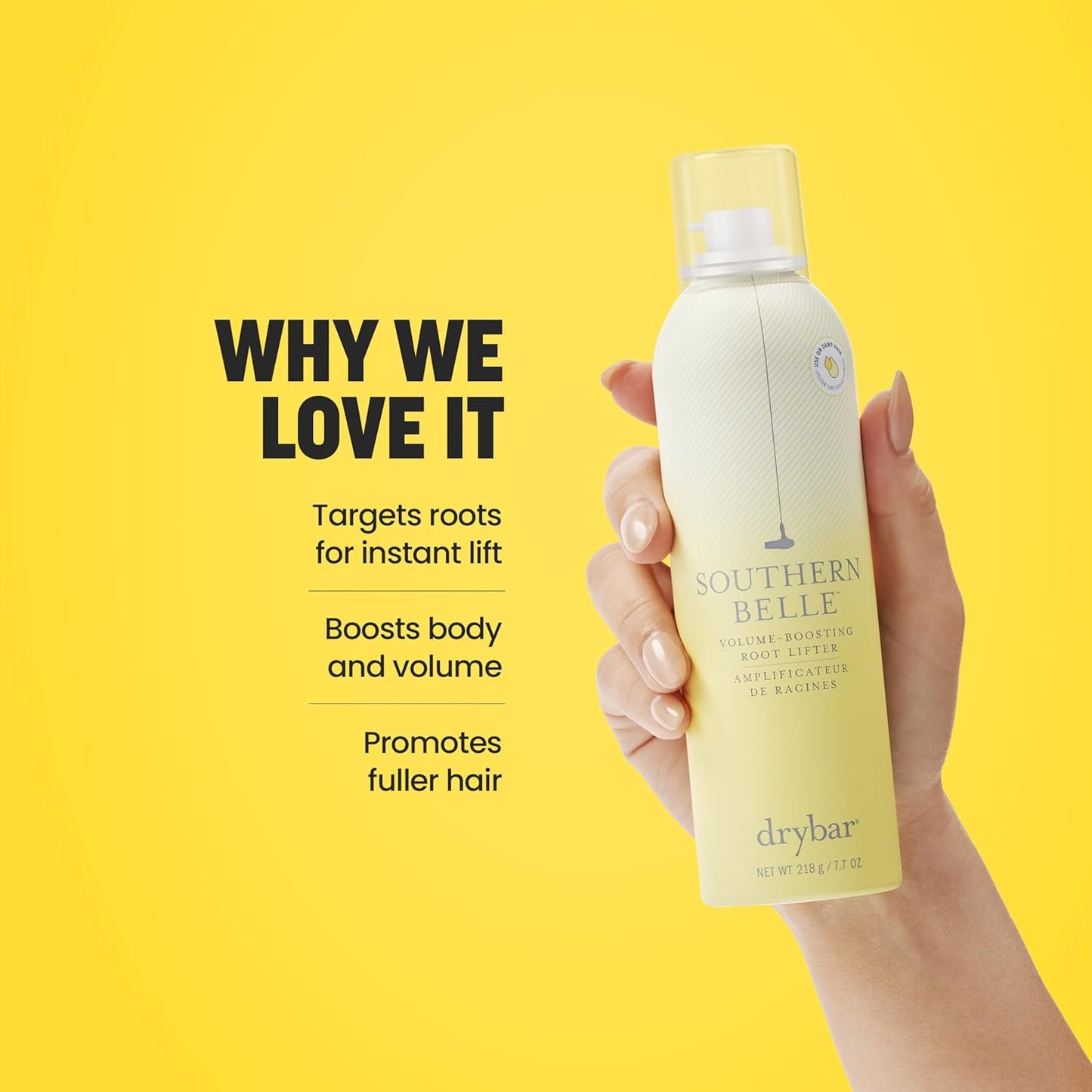 Southern Belle Volume-Boosting Root Lifter - Achieve Full, Luscious Hair with Ease