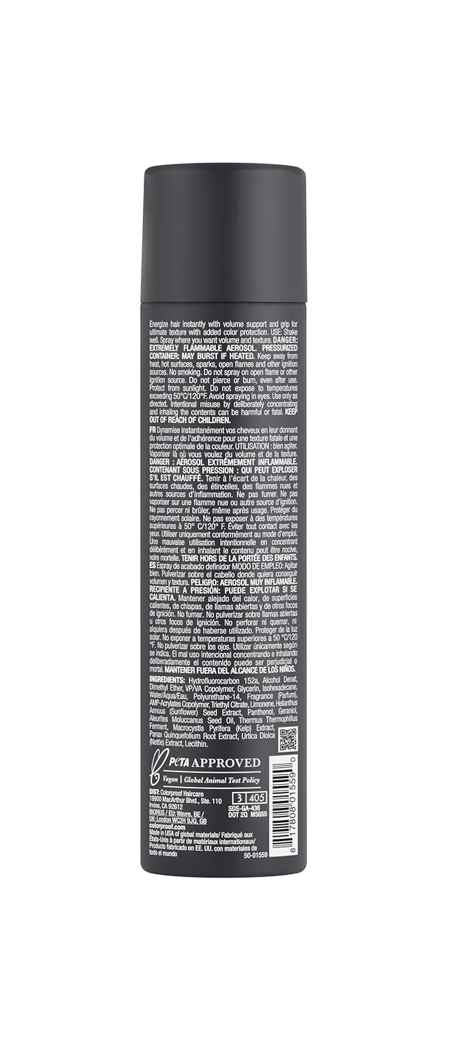 Skiennix Texture Charge Finishing Spray - 7.5 Oz for Long-Lasting Hold and Shine