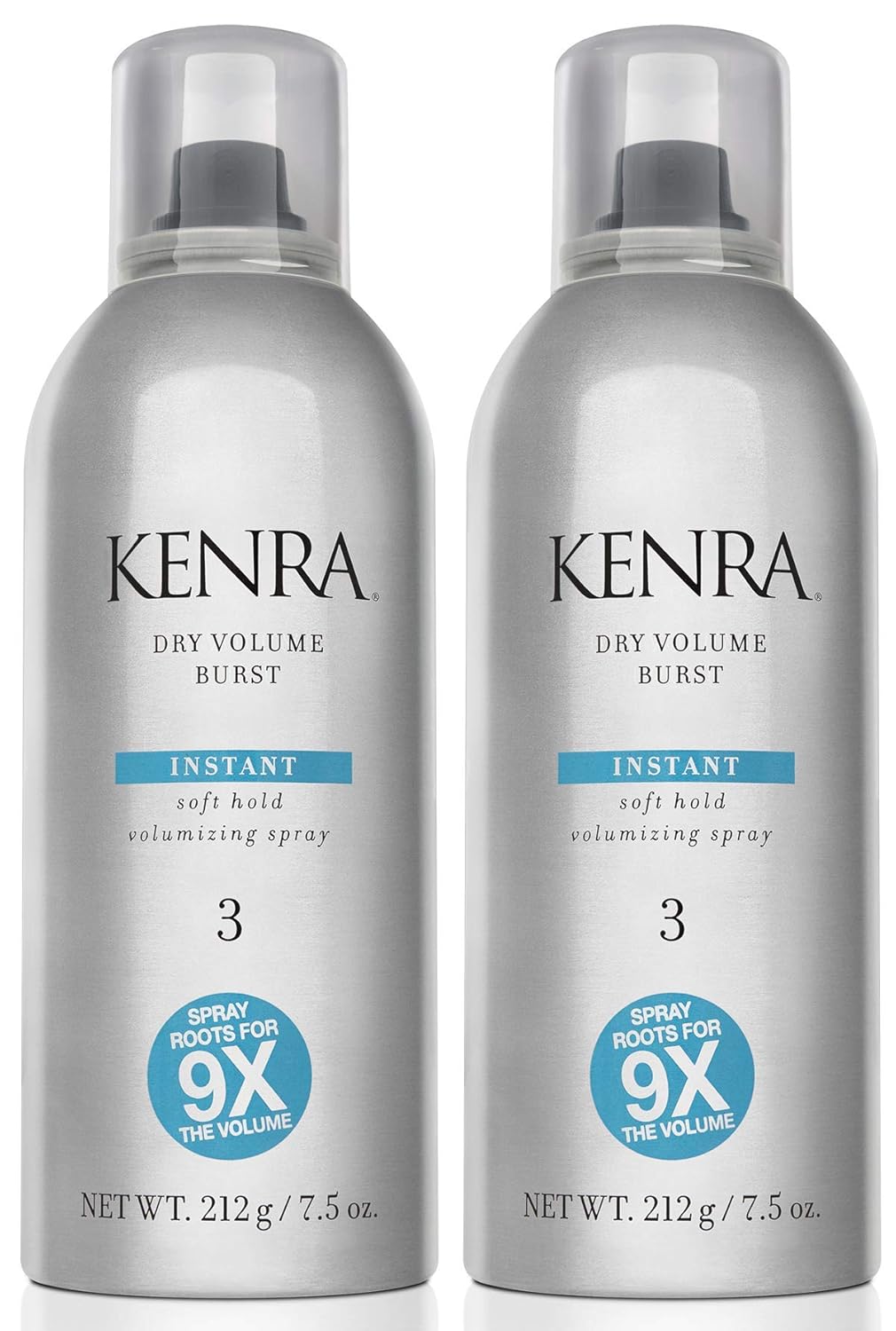 Skiennix Dry Volume Burst 3 - Instant Volume Hairspray for All Hair Types | Soft Hold Volumizing Spray
