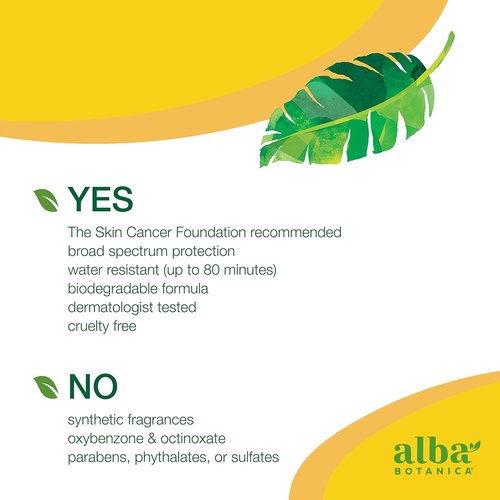 Alba Botanica Sunscreen Spray - Broad Spectrum SPF 15, Water Resistant & Biodegradable, 5 fl. oz.