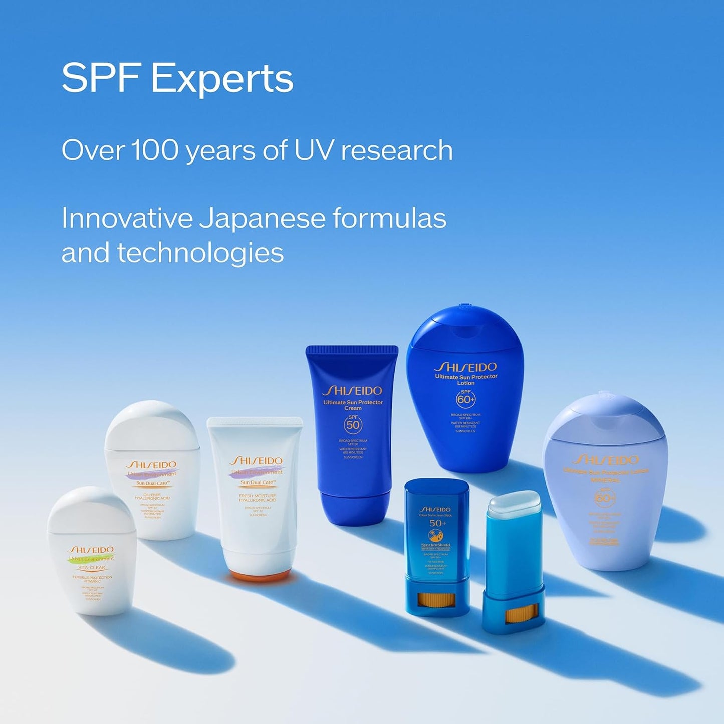 Shiseido Ultimate Sun Protector Lotion - Invisible Broad-Spectrum Sunscreen for Face & Body - Lightweight & Non-Greasy