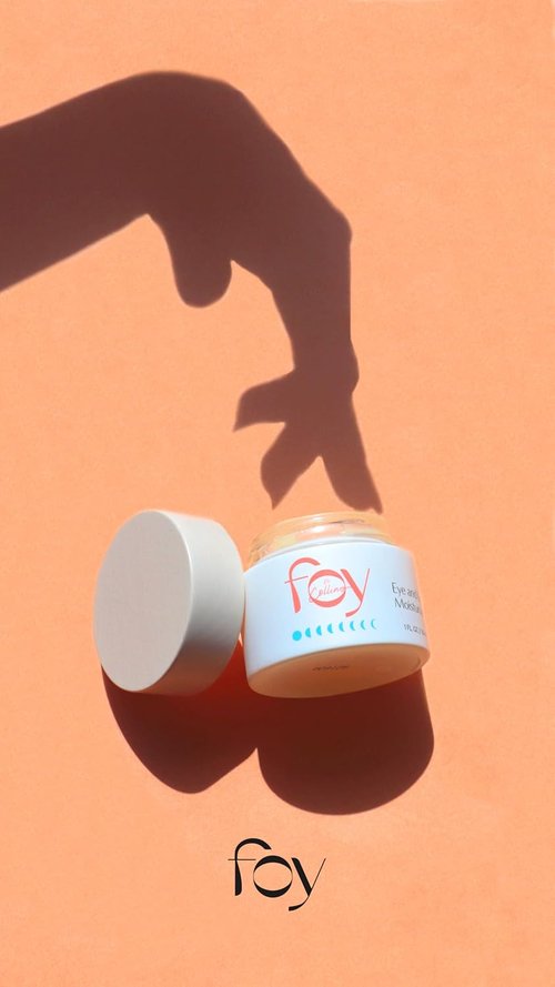 Foy Illuminate+Smooth Eye and Lip Moisturizer - Luxurious Hydration & Anti-Aging with Hyaluronic Acid - 1 oz