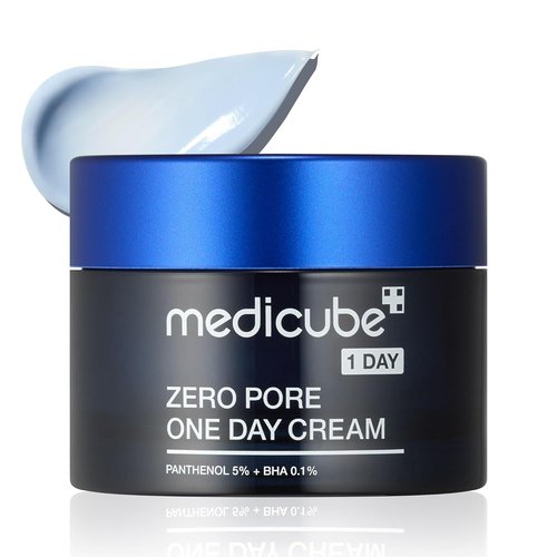 Medicube Zero Pore One-Day Cream - Pore Refining Formula with Salicylic Acid & Niacinamide | 1.69 fl. oz.