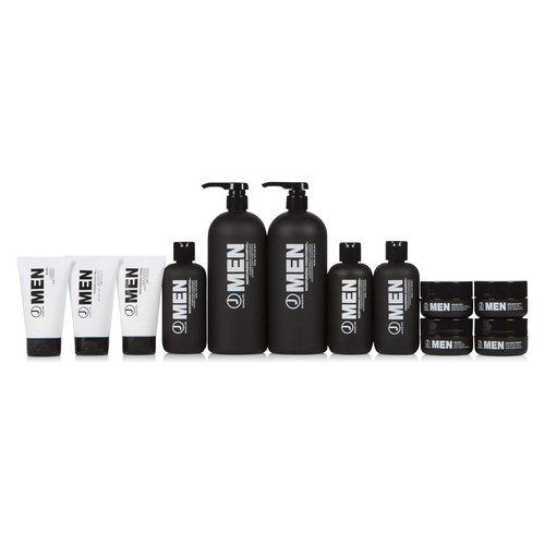 J Beverly Hills Men's Strong Hold Hair Gel - Aloe Vera Formula for Hair Growth | 2 Oz & 4 Oz Options