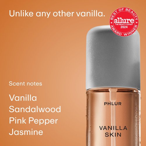 PHLUR Sweet Skin Trio ($78 Value) - Exclusive 3pc Travel Size Body Mist Set ft. Vanilla Skin, Heavy Cream, Caramel Skin (3 x 3 fl oz)