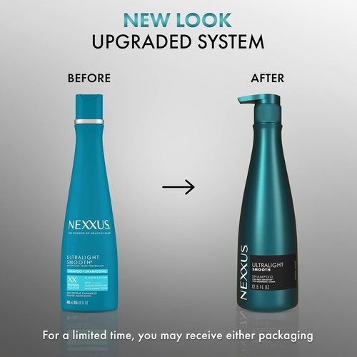Nexxus Ultralight Smooth Shampoo - Frizz Control with Biomimetic 18-MEA | 13.5 oz