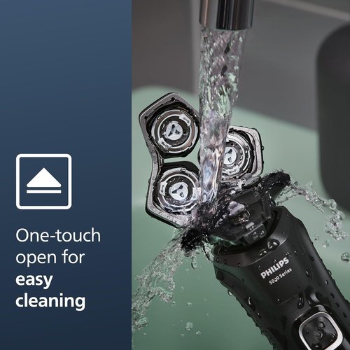 Philips Shaver Series 5000 - Wet & Dry Electric Shaver with Charging Stand | Model S5898/25