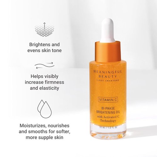 Meaningful Beauty Vitamin C Bi-Phase Brightening Oil - Enhanced Glow with Activated C Technology