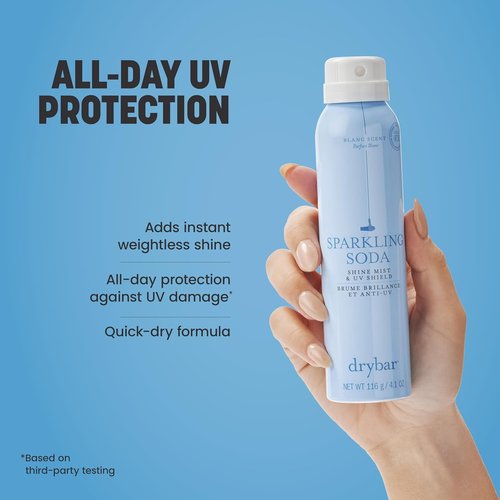Drybar Sparkling Soda Finishing Spray - Ultra-Fine Mist for Added Shine | Perfect for All Hair Types