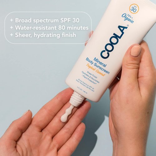 COOLA Organic Mineral Sunscreen | Daily Protection Body Lotion, Vegan & Gluten-Free, 5 Fl Oz