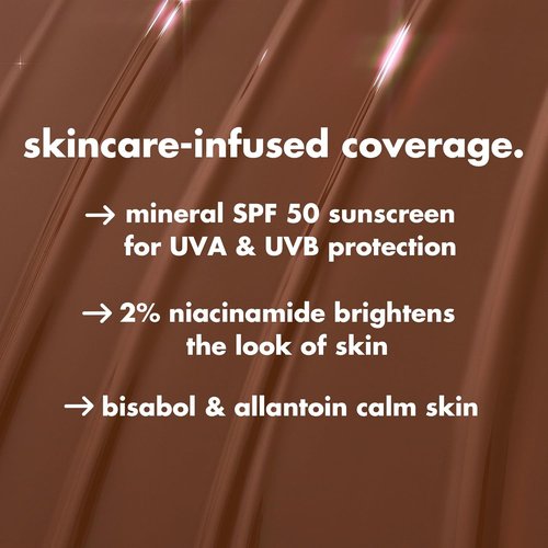 e.l.f. Halo Glow Skin Tint SPF 50 - Tinted Moisturizer for Light Skin | Buildable Coverage & Natural Glow, 4 Light Neutral