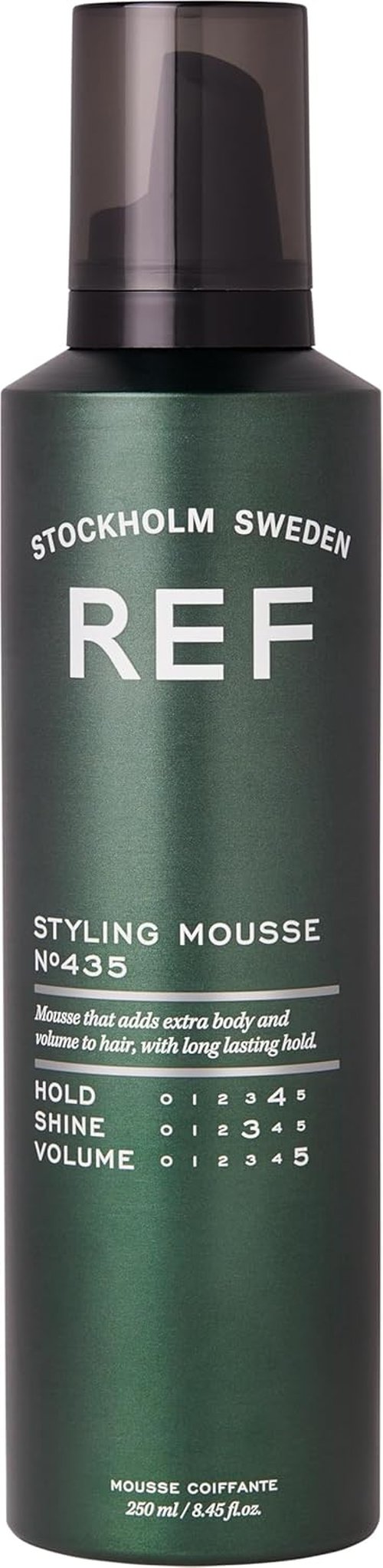 Reference of Sweden 435 Mousse - Luxurious Hair Styling Foam | 8.45 oz