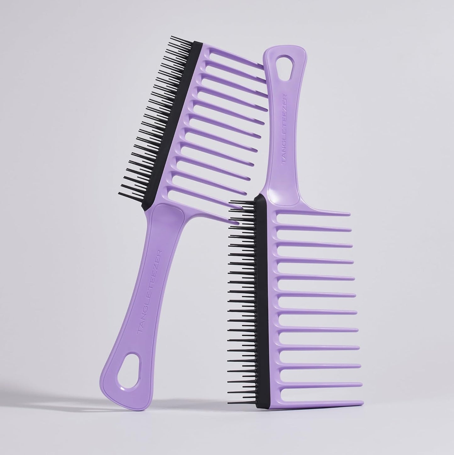 Tangle Teezer The Wide Tooth Comb for Curly Hair, Double-Sided Detangling Comb for All Hair Types, Wet and Dry Detangling, Lilac