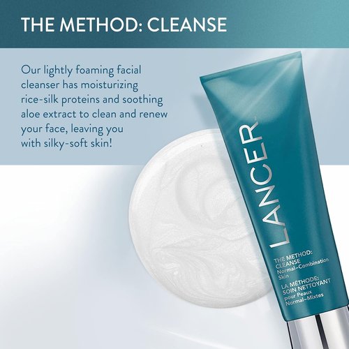 Lancer Skincare The Method - Daily Face Cleanser with Salicylic Acid | Bonus Size, 8 Fl Oz for Clear Skin