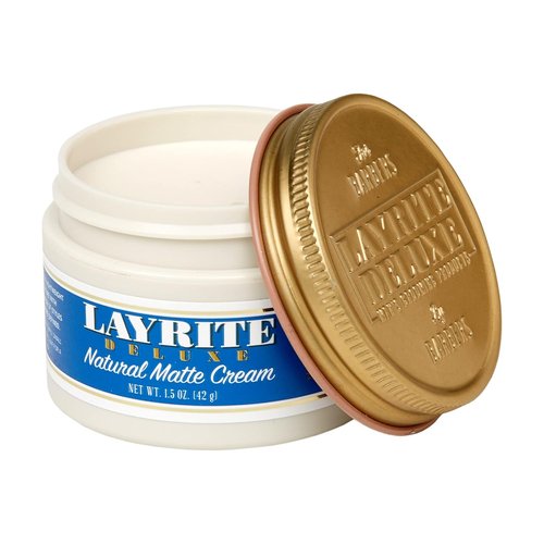 Layrite Natural Matte Cream - Lightweight Styling Product for Effortless Hold | 1.5 oz