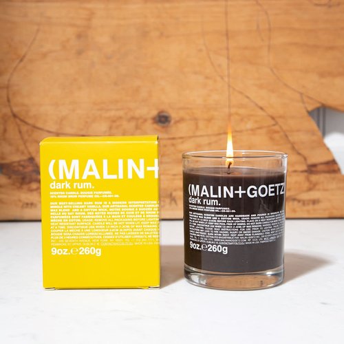 MALIN+GOETZ Scented Candle - Hand-Poured Soy Wax with Unique Fragrance Blends | 9oz Clean-Burning & Vegan