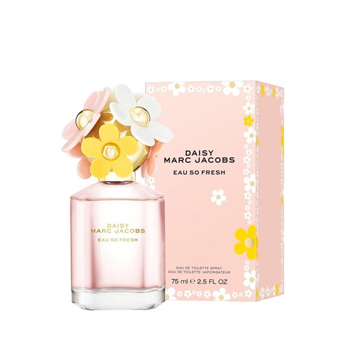 Marc Jacobs Daisy Eau So Fresh Eau de Toilette - Fresh Floral Women's Perfume with Raspberry, Wild Rose & Grapefruit Notes