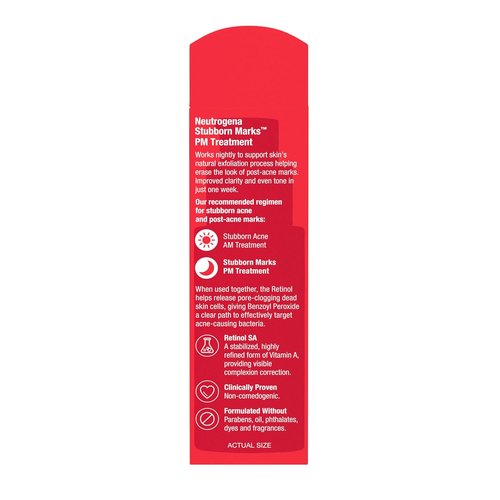 Neutrogena Retinol SA Face Exfoliating Treatment - Reverse Post-Acne Marks & Uneven Skin Tone | 1.0 Fl Oz