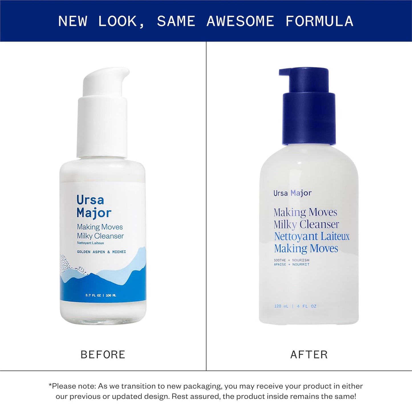 Ursa Major Milky Cleanser - Natural Vegan Daily Cleanser for Normal to Dry Skin | 4 oz