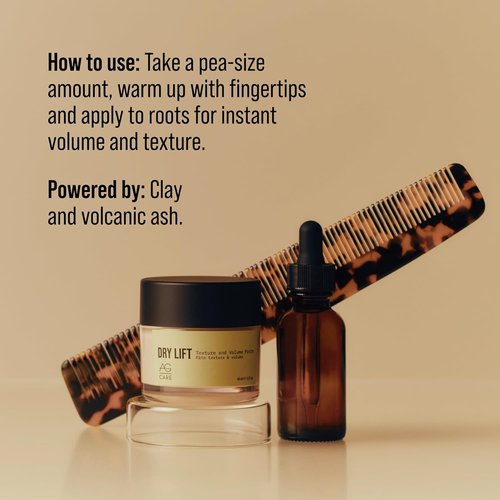 AG Care Natural Dry Lift Texture Paste - Boost Volume & Texture | 4 oz