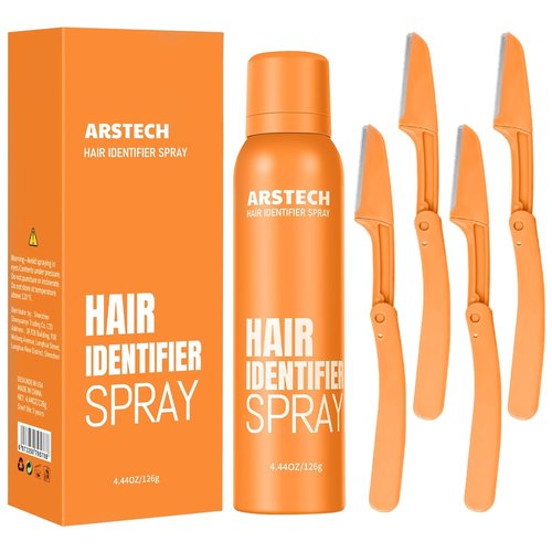 Regine Switzerland Hair Identifier Spray - Dermaplaning Tool for Women | Face Shaving & Hair Removal