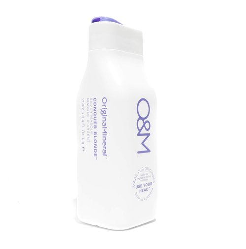 O&M Conquer Blonde Silver Masque - Nourishing Hair Treatment | 8.4 Fl. Oz. (250ml)