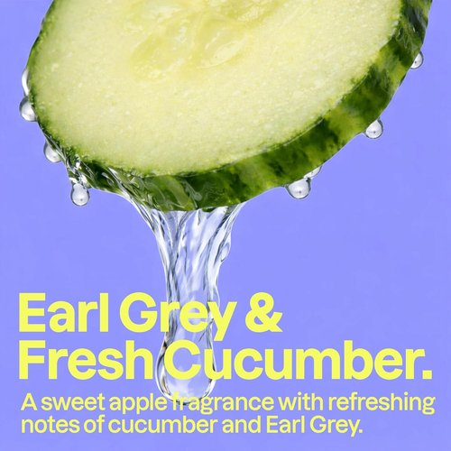 ATTITUDE Liquid Hand Soap - EWG Verified, Plant-Based & Vegan - Earl Grey & Fresh Cucumber, 16 Fl Oz (Pack of 6)